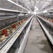 Sistem Pakan Pan Ayam Broiler Otomatis Penuh Baru