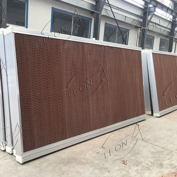 Pad Pendingin Udara Peternakan Unggas Plastik Evaporative Cooling Pad